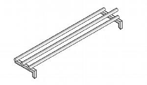 Направляющие для линии раздачи Emainox St15 Dx90 8035141
