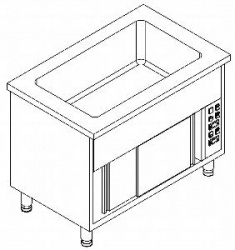 Мармит Kogast Vke-14H 37538 водяной 700 серии