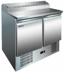 Стол холодильный Cooleq PS200 нерж. для пиццы на 257л (+2...+8) 2дв – купить в RuOborudovanie.ru с доставкой до двери Купить стол холодильный cooleq ps200 нерж. для пиццы на 257л (+2...+8) 2дв – цена от завода, доставка до двери | RuOborudovanie.ru